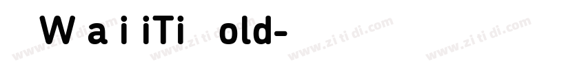 FZFWMaDiSiTiS Bold字体转换